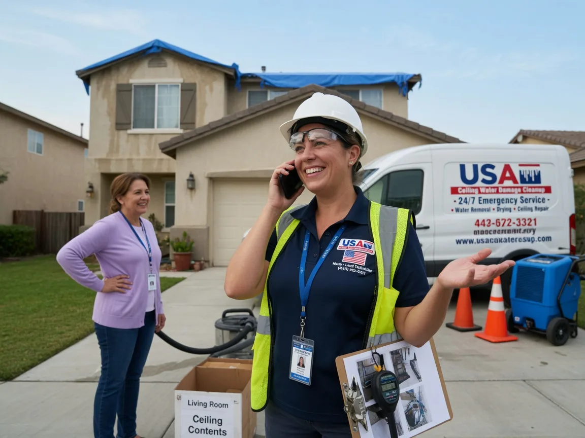 Ceiling Water Damage Restoration Aquasco, MD FAQs